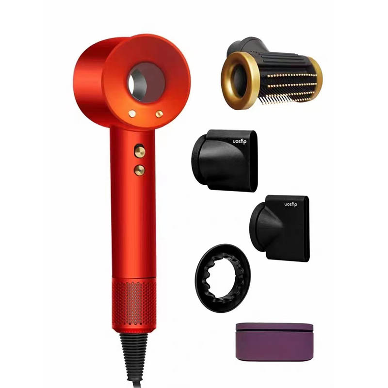 Orange Hair Dryer HD15 with carry case